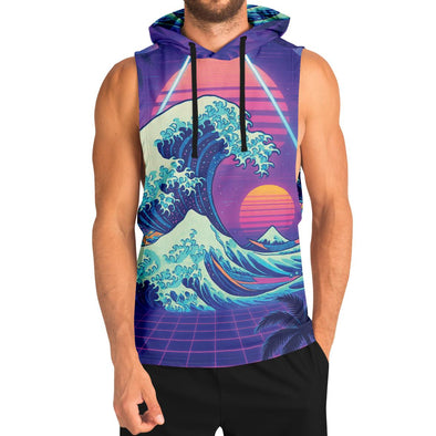 Neonami Tank Hoodie - Vaporwave Clothing - Aesthetic Clothing