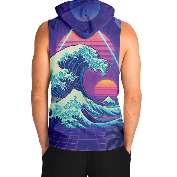 Neonami Tank Hoodie - Vaporwave Clothing - Aesthetic Clothing