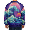 Neonami Varsity Jacket - Vaporwave Clothing - Aesthetic Clothing