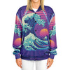 Neonami Varsity Jacket - Vaporwave Clothing - Aesthetic Clothing