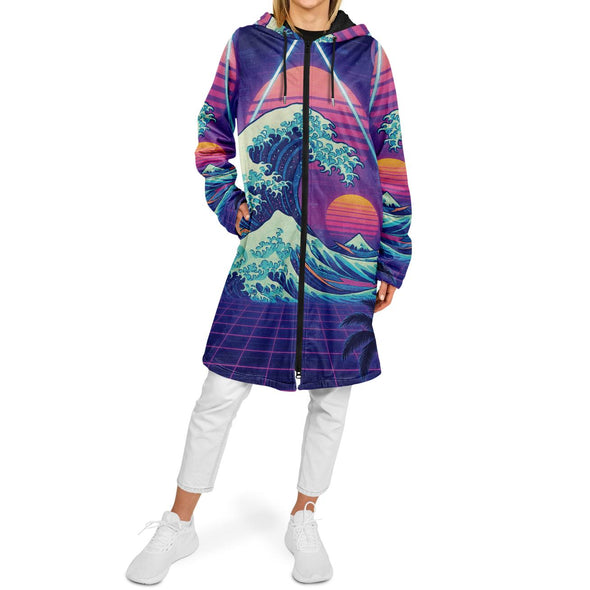 Neonami Zip Cloak - Vaporwave Clothing - Aesthetic Clothing
