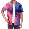 Quantum Tides Button Down Shirt - Vaporwave Clothing - Aesthetic Clothing