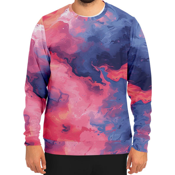 Quantum Tides Sweatshirt - Vaporwave Clothing - Aesthetic Clothing