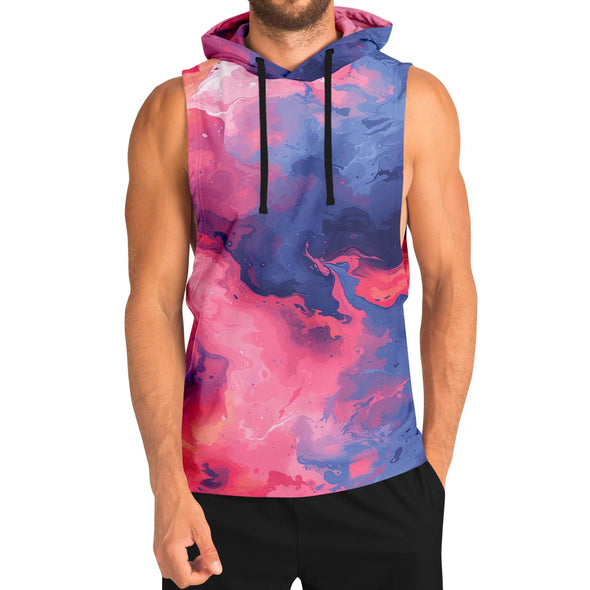 Quantum Tides Tank Hoodie - Vaporwave Clothing - Aesthetic Clothing