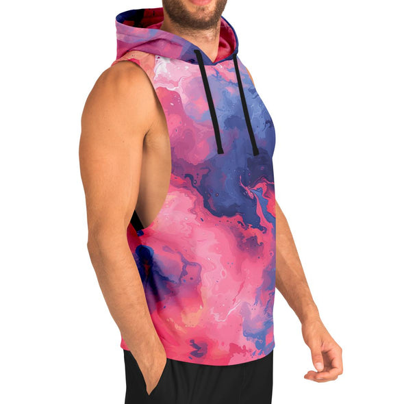 Quantum Tides Tank Hoodie - Vaporwave Clothing - Aesthetic Clothing