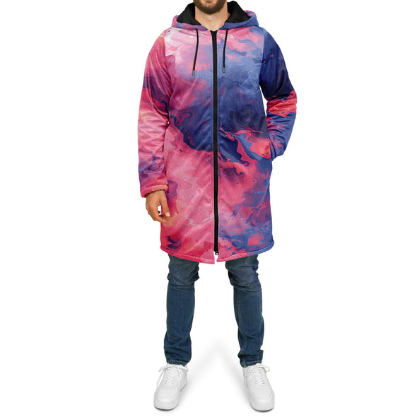 Quantum Tides Zip Cloak - Vaporwave Clothing - Aesthetic Clothing