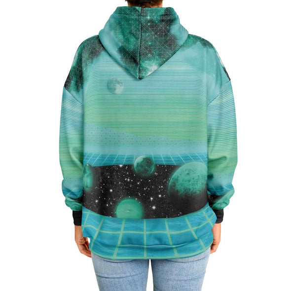 The Merge Heavy Hoodie - Vaporwave Clothing - Aesthetic Clothing