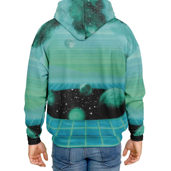 The Merge Heavy Hoodie - Vaporwave Clothing - Aesthetic Clothing