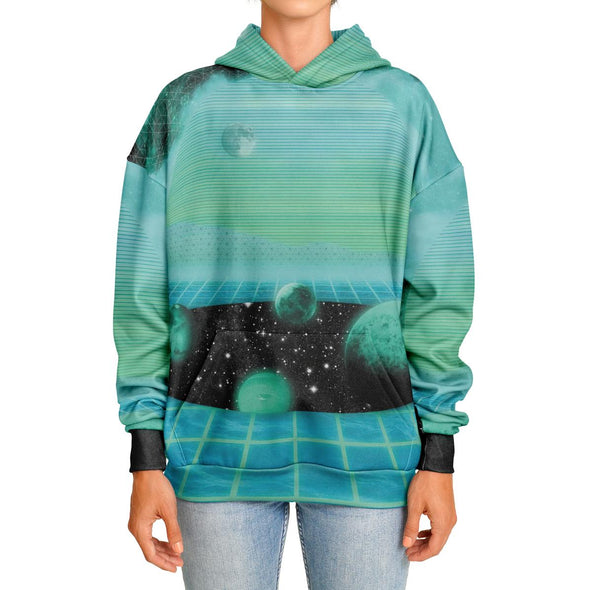 The Merge Heavy Hoodie - Vaporwave Clothing - Aesthetic Clothing