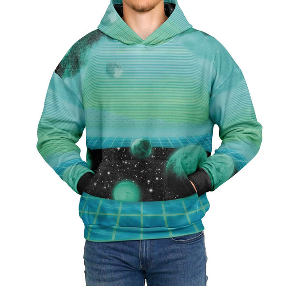 The Merge Heavy Hoodie - Vaporwave Clothing - Aesthetic Clothing