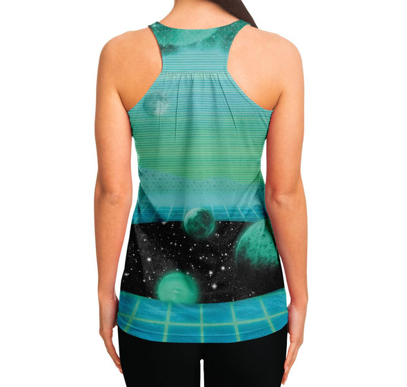 The Merge Racerback Tank Top - Vaporwave Clothing - Aesthetic Clothing