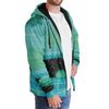 The Merge Sherpa Hoodie - Vaporwave Clothing - Aesthetic Clothing