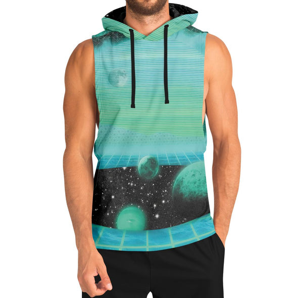 The Merge Tank Hoodie - Vaporwave Clothing - Aesthetic Clothing