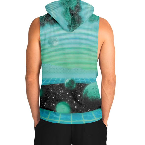 The Merge Tank Hoodie - Vaporwave Clothing - Aesthetic Clothing