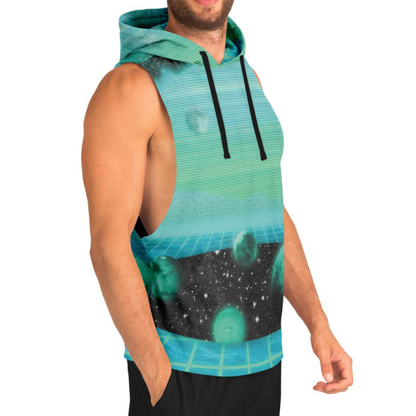 The Merge Tank Hoodie - Vaporwave Clothing - Aesthetic Clothing