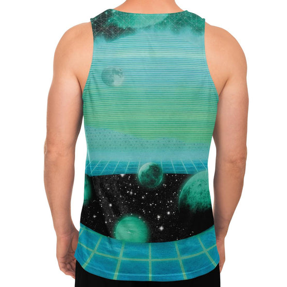 The Merge Tank Top - Vaporwave Clothing - Aesthetic Clothing