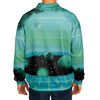 The Merge Varsity Jacket - Vaporwave Clothing - Aesthetic Clothing