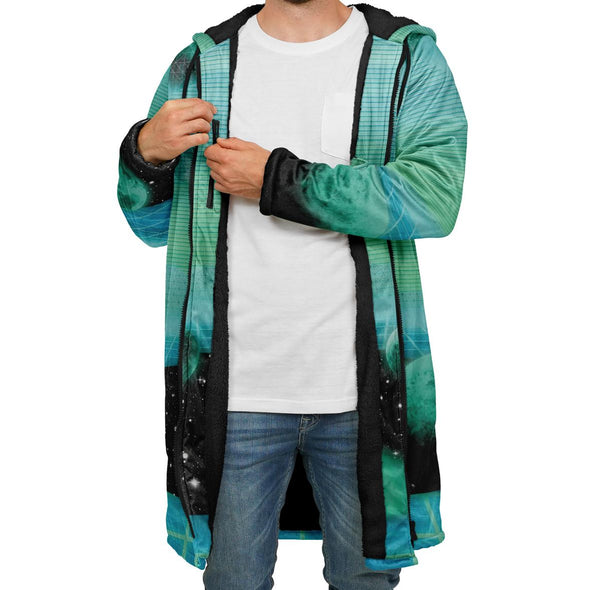 The Merge Zip Cloak - Vaporwave Clothing - Aesthetic Clothing