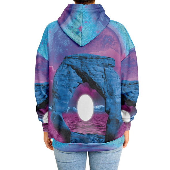 The Visitor Heavy Hoodie - Vaporwave Clothing - Aesthetic Clothing
