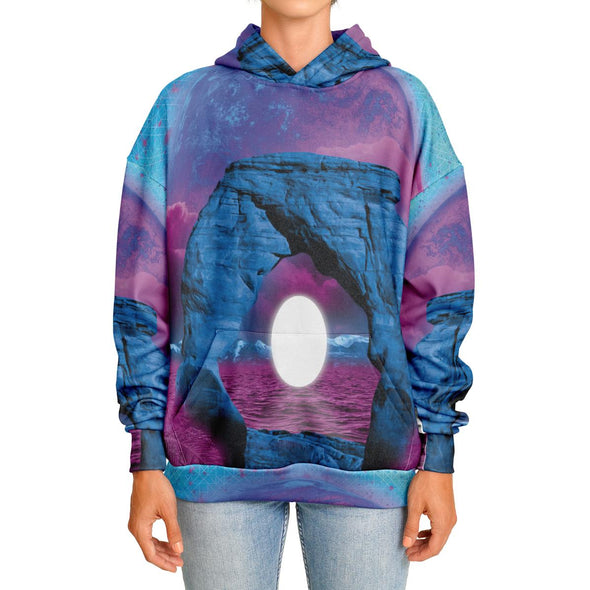 The Visitor Heavy Hoodie - Vaporwave Clothing - Aesthetic Clothing