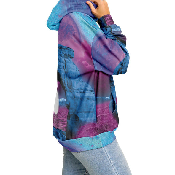 The Visitor Heavy Hoodie - Vaporwave Clothing - Aesthetic Clothing