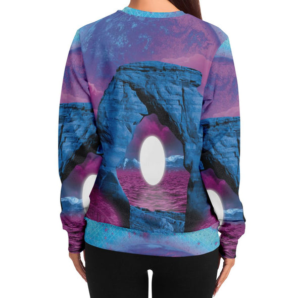 The Visitor Sweatshirt - Vaporwave Clothing - Aesthetic Clothing