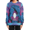 The Visitor Sweatshirt - Vaporwave Clothing - Aesthetic Clothing