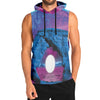 The Visitor Tank Hoodie - Vaporwave Clothing - Aesthetic Clothing