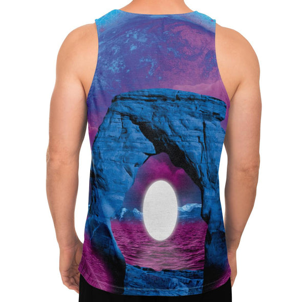 The Visitor Tank Top - Vaporwave Clothing - Aesthetic Clothing