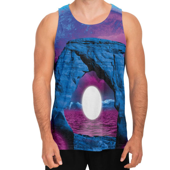 The Visitor Tank Top - Vaporwave Clothing - Aesthetic Clothing