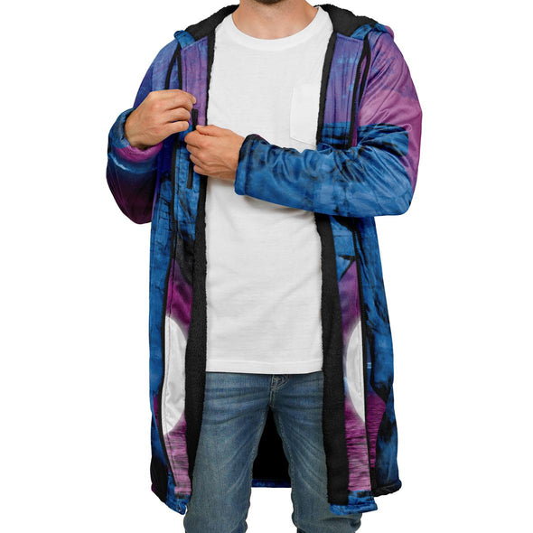 The Visitor Zip Cloak - Vaporwave Clothing - Aesthetic Clothing
