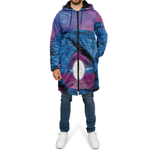 The Visitor Zip Cloak - Vaporwave Clothing - Aesthetic Clothing