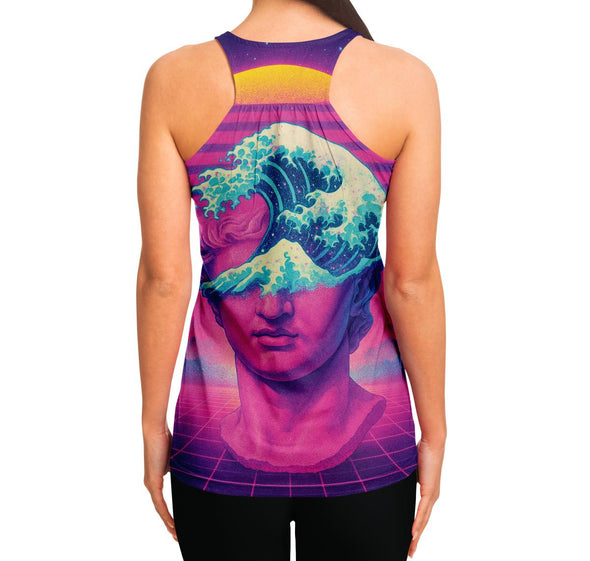 Tidalus Racerback Tank Top - Vaporwave Clothing - Aesthetic Clothing