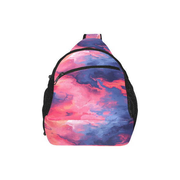 Quantum Tides Sling Bag - Vaporwave Clothing - Aesthetic Clothing