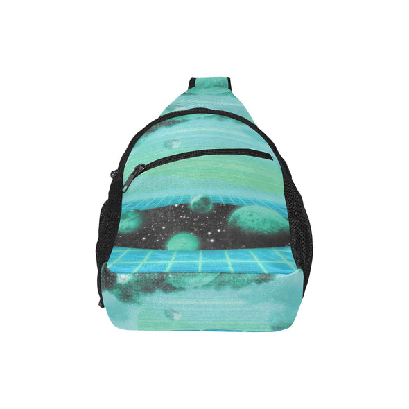 The Merge Sling Bag - Vaporwave Clothing - Aesthetic Clothing