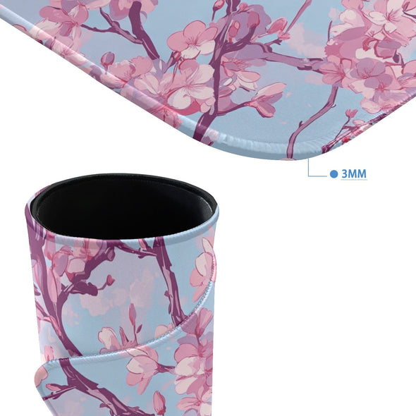 Cherry Blossom Desk Mat - Vaporwave Clothing - Aesthetic Clothing