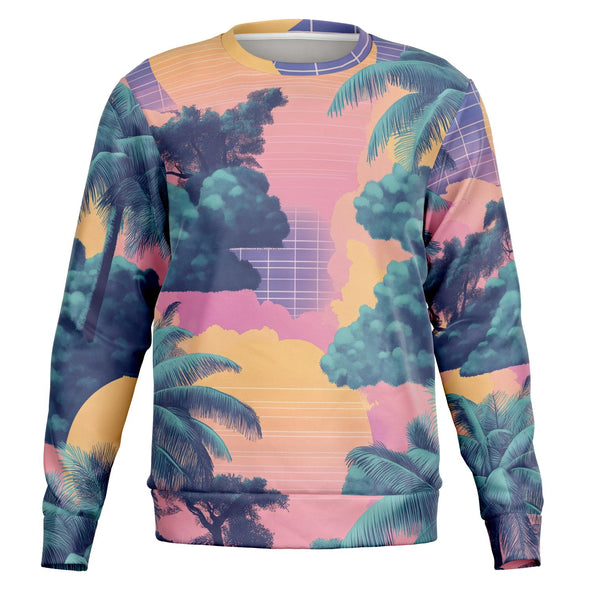 Canopy Sweatshirt - Vaporwave Clothing - Aesthetic Clothing