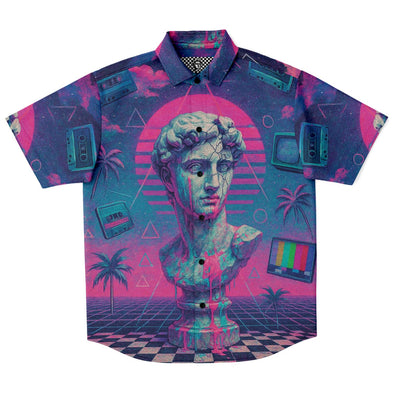 Anachron Button Down Shirt - Vaporwave Clothing - Aesthetic Clothing