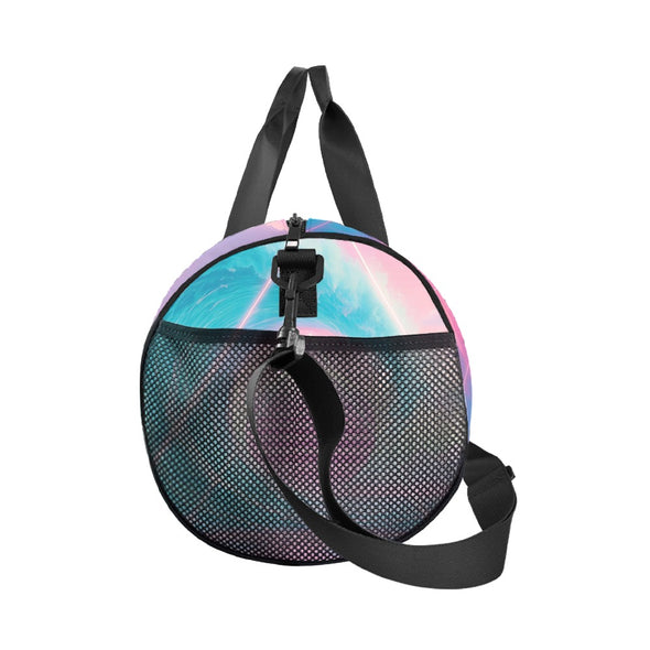 Grid Tide Duffle Bag - Vaporwave Clothing - Aesthetic Clothing