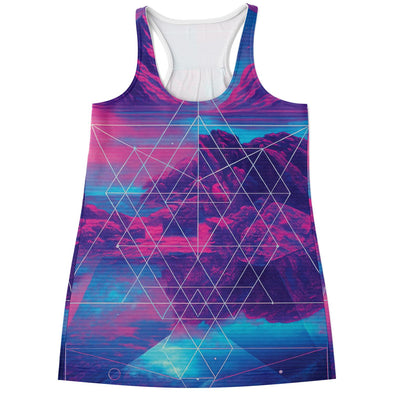 Liminal Racerback Tank Top - Vaporwave Clothing - Aesthetic Clothing