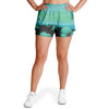 The Merge Women's 2-in-1 Shorts - Vaporwave Clothing - Aesthetic Clothing