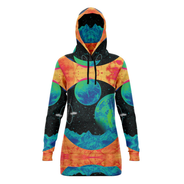Juncture Hoodie Dress - Vaporwave Clothing - Aesthetic Clothing