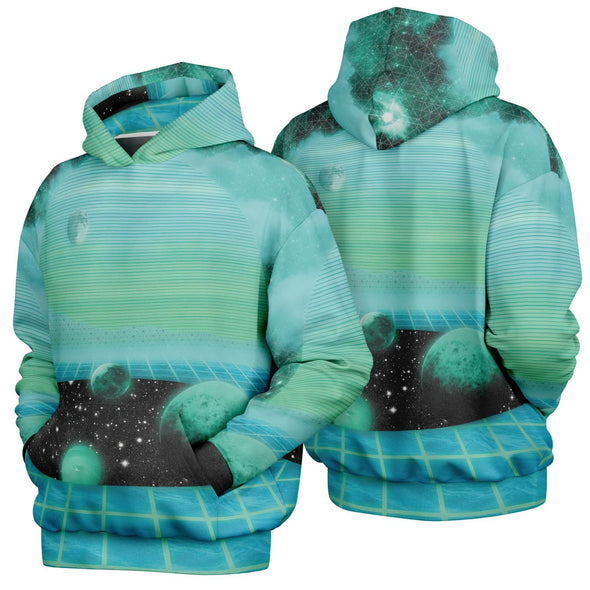 The Merge Heavy Hoodie - Vaporwave Clothing - Aesthetic Clothing