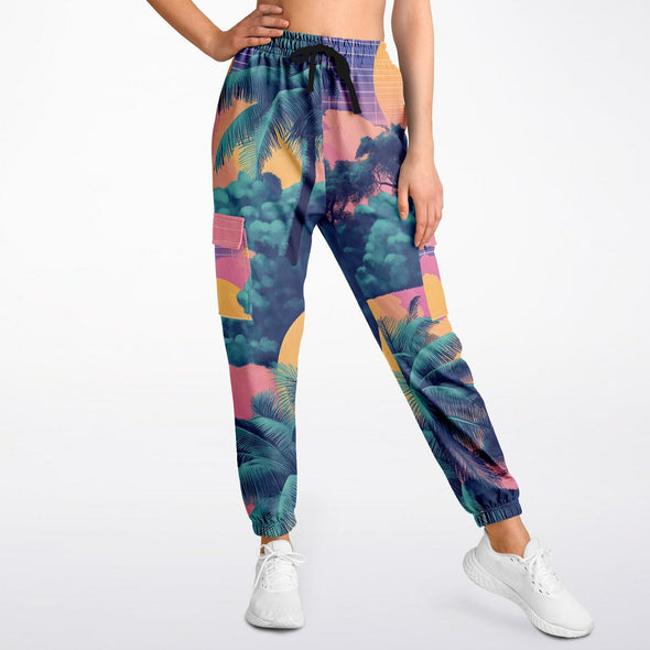 Canopy Cargo Joggers - Vaporwave Clothing - Aesthetic Clothing