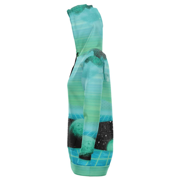 The Merge Hoodie Dress - Vaporwave Clothing - Aesthetic Clothing