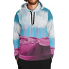 Electric Desert Hoodie - Vaporwave Clothing - Aesthetic Clothing