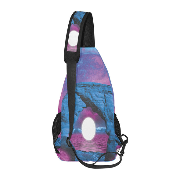 The Visitor Sling Bag - Vaporwave Clothing - Aesthetic Clothing
