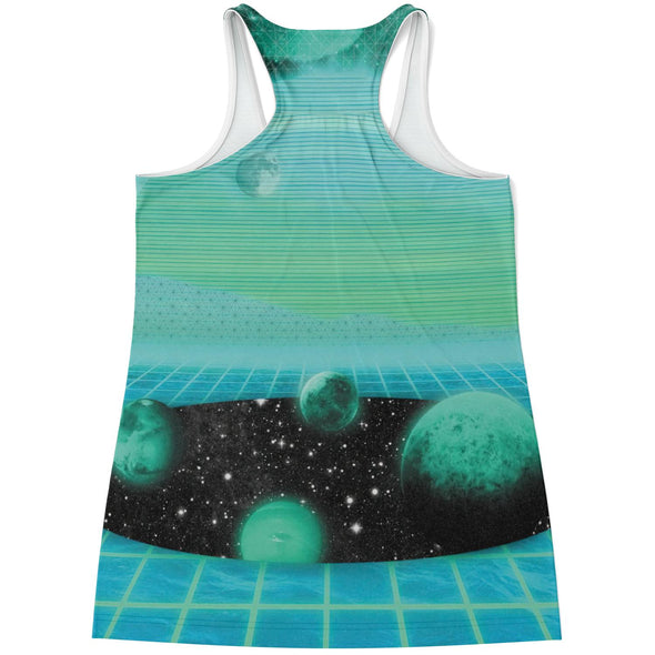 The Merge Racerback Tank Top - Vaporwave Clothing - Aesthetic Clothing