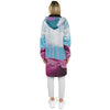 Electric Desert Zip Cloak - Vaporwave Clothing - Aesthetic Clothing