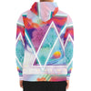 Dimensions Collide Zip Hoodie - Vaporwave Clothing - Aesthetic Clothing